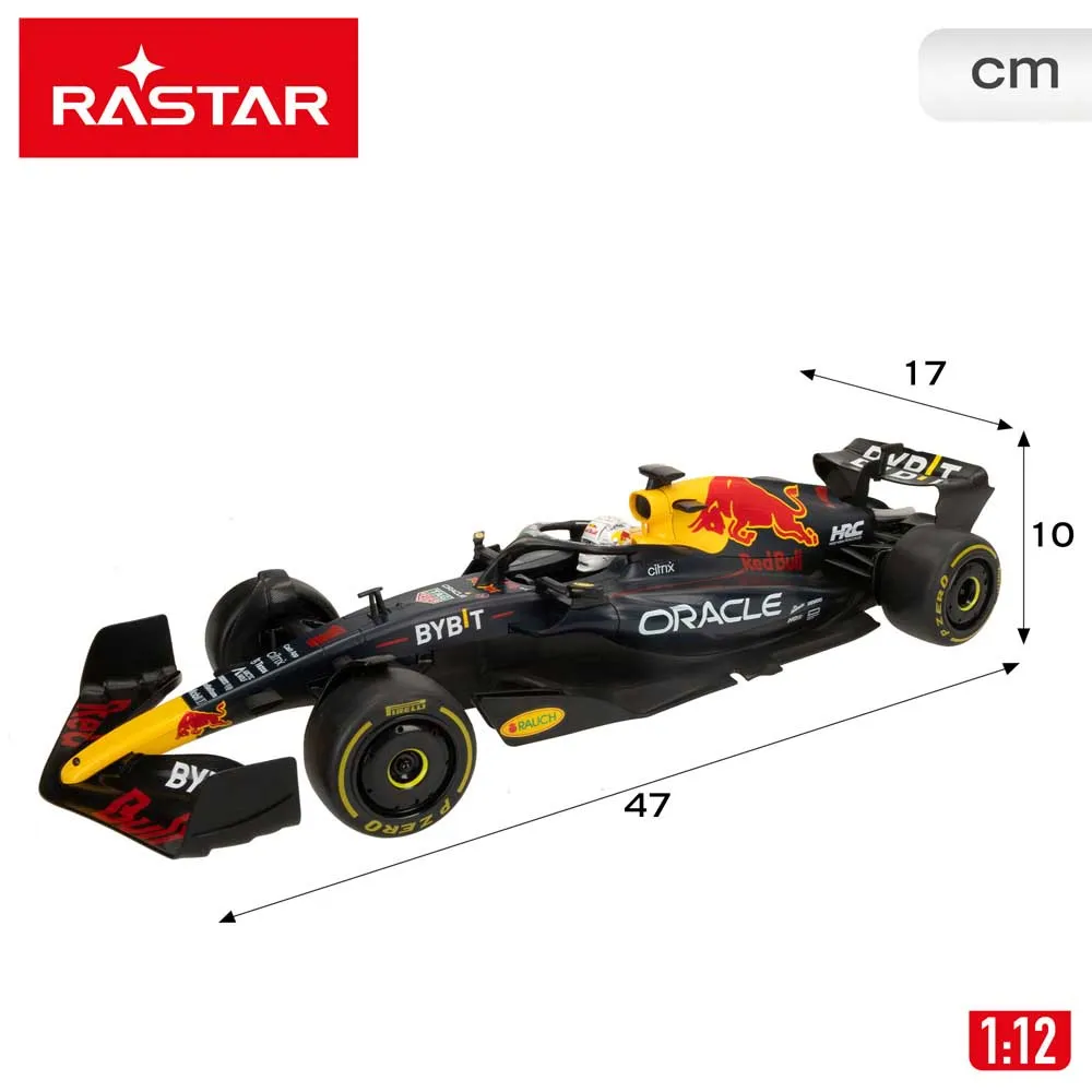 Rastar F1 Oracle Red Bull Racing RB18 1:12 ラジコンカー 金| Kidinn