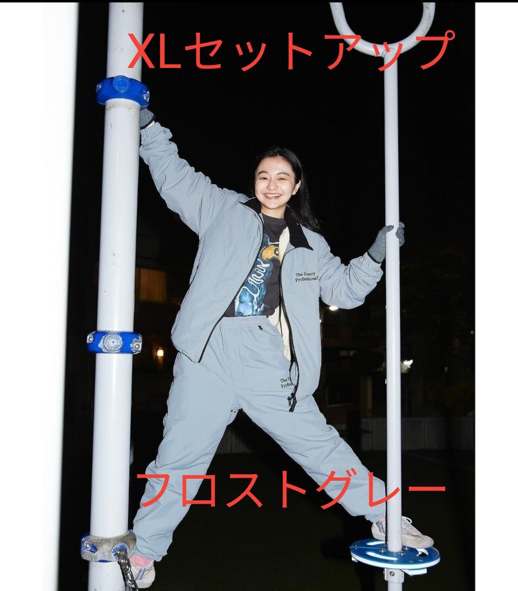 ennoy NYLON PADDED (Frost Gray) XLサイズ エンノイ スタイリスト私物