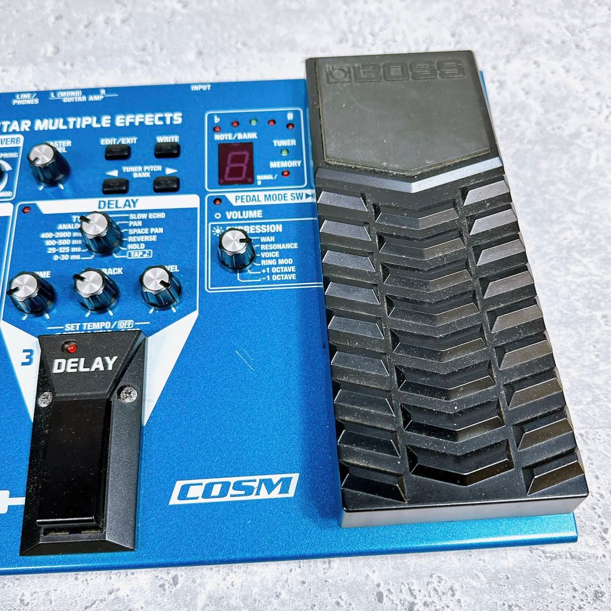 良品 BOSS ギターマルチエフェクター ME-50 ボス 青 ブルー｜Yahoo