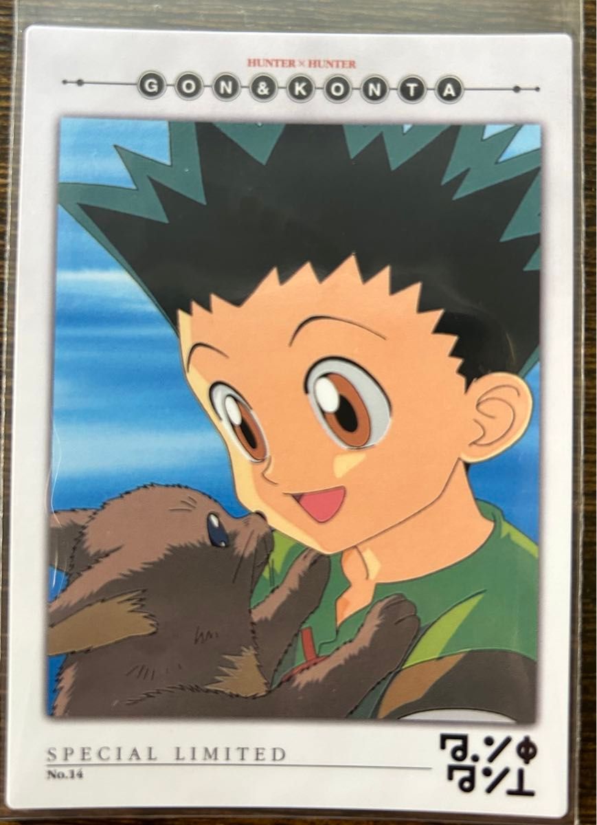 HUNTER×HUNTER カードダスマスターズ 初版 ゴン コン太 No 17 ハンター