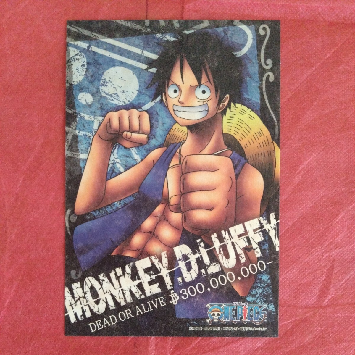 ワンピース ONE PIECE ポストカード 麦わら一味 コンプリート ルフィ