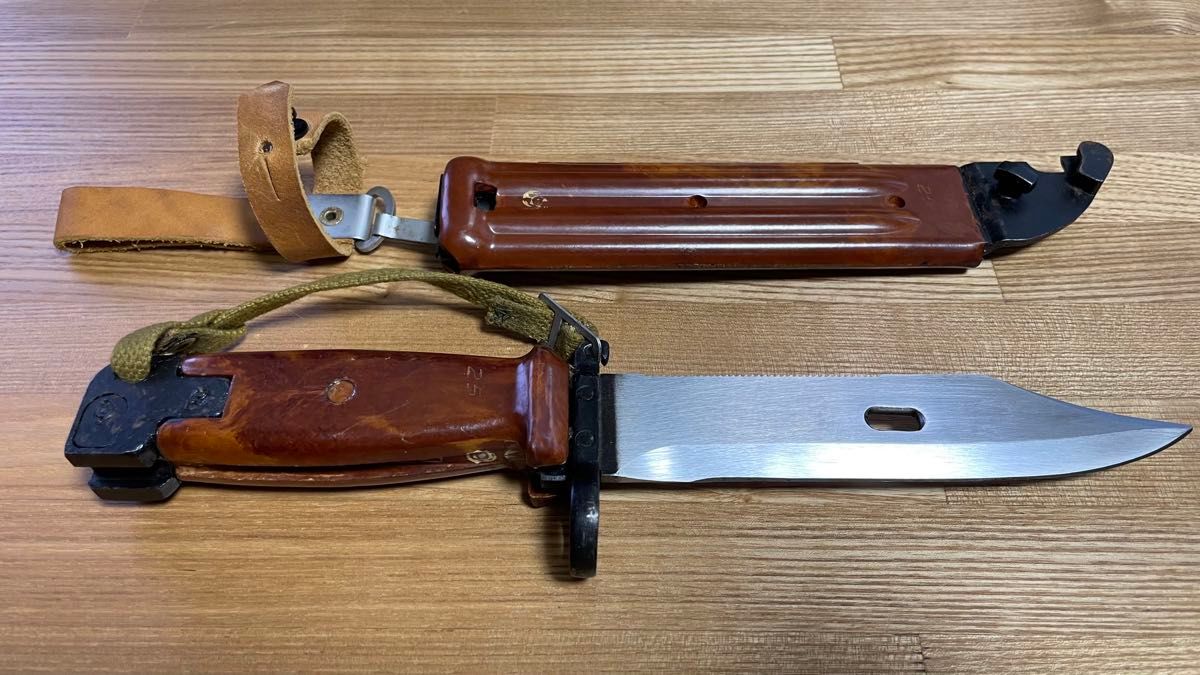 実物】ロシア軍 ソ連軍 6kh4 銃剣 バヨネット トゥーラ造兵廠 デッド