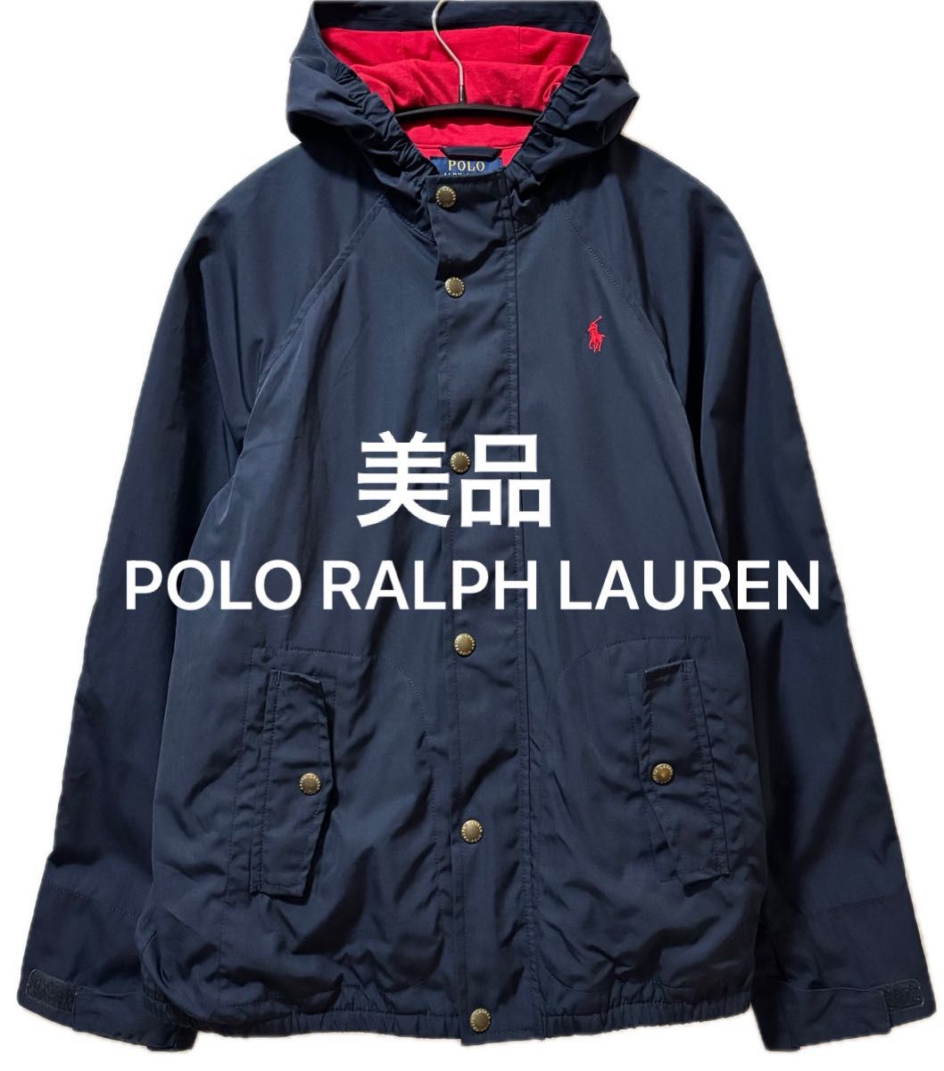 美品 POLO RALPH LAUREN ラルフローレン ポニー刺繍ロゴ マウンテン