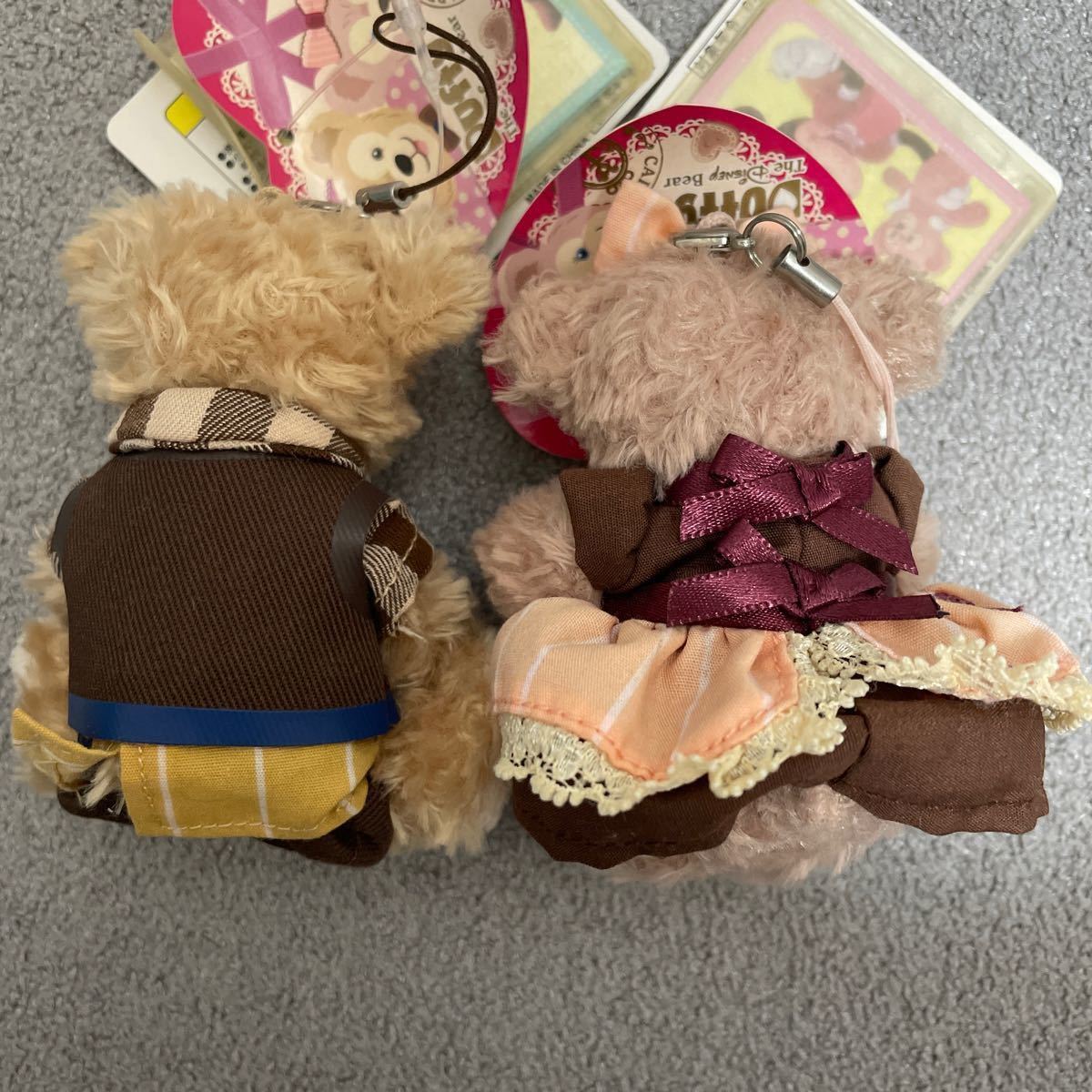 タグ付きダッフィーシェリーメイ ディズニーシー ぬいぐるみ