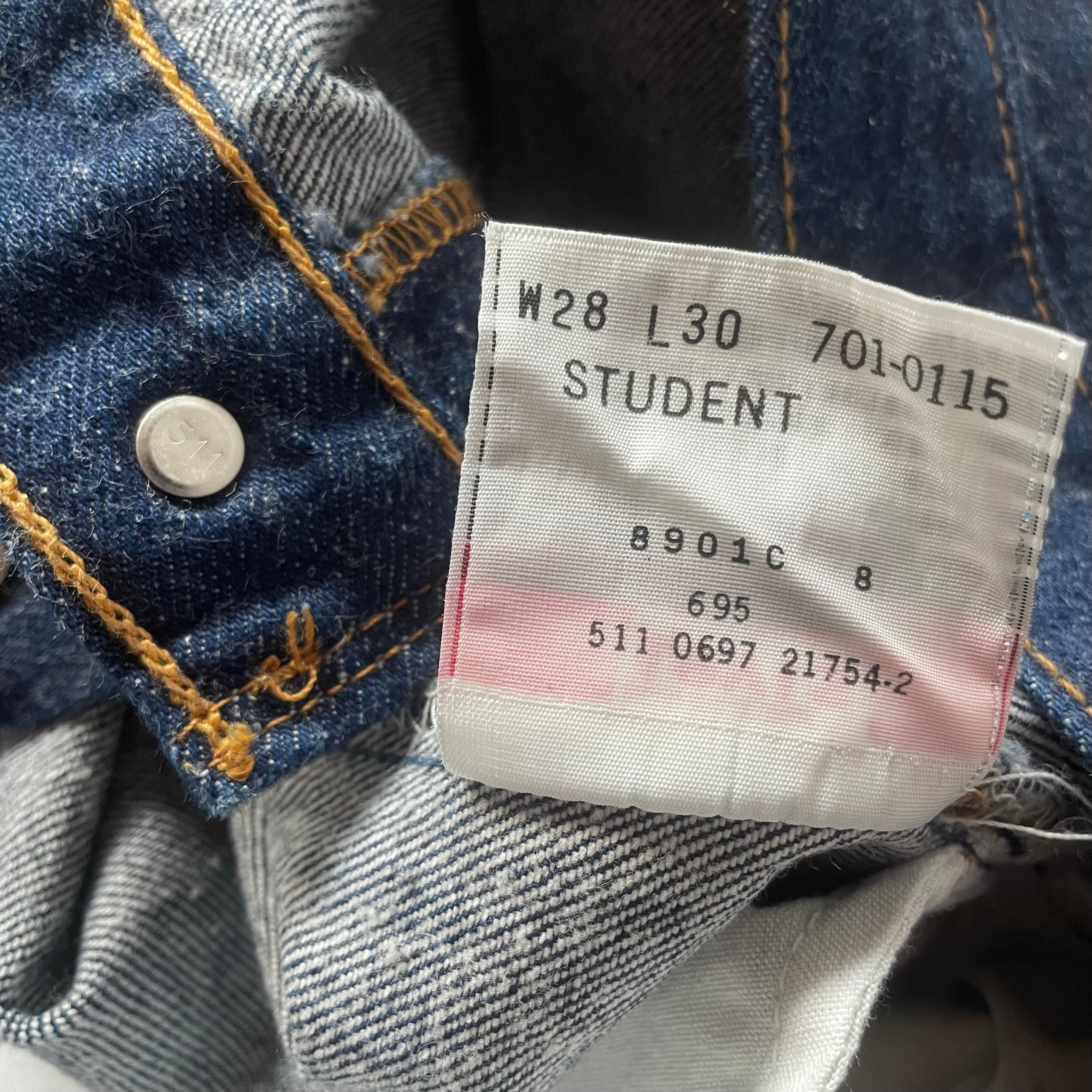Deadstock USA Levi's 501 student denim アメリカ製 リーバイス 501