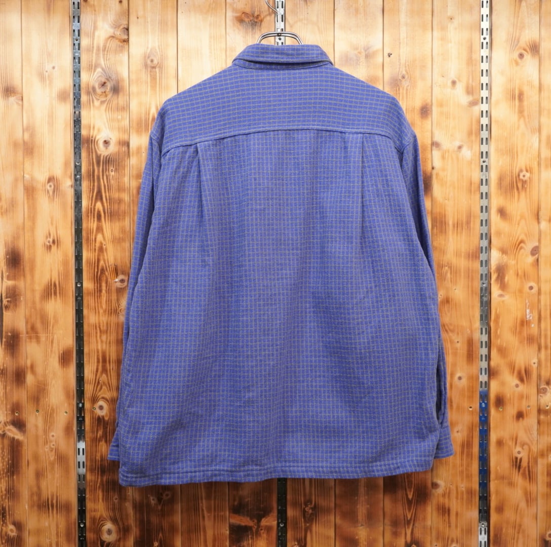 90s patagonia ヘビーフランネルシャツ M/パタゴニア ポルトガル製