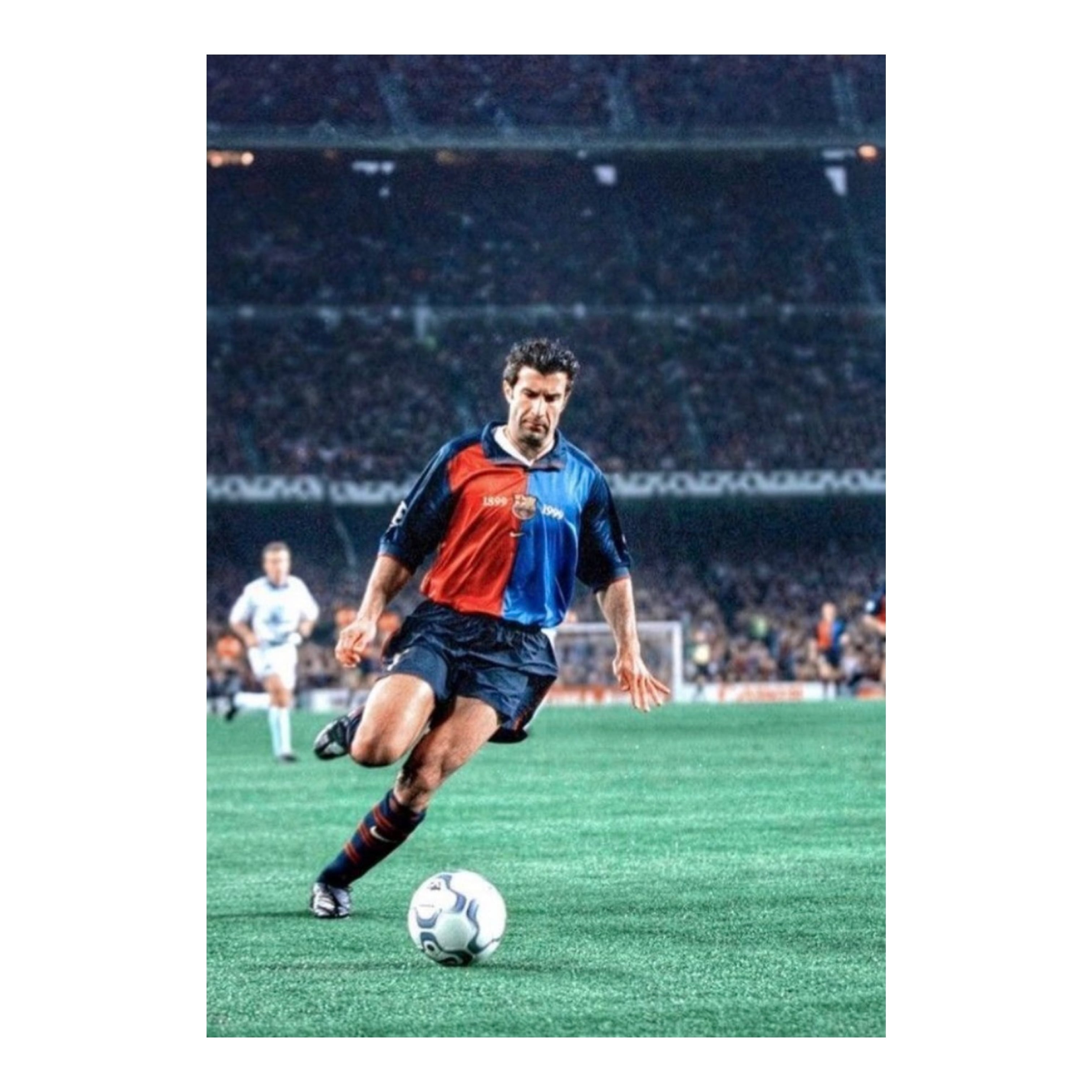 1999 FC Barcelona FIGO 7 centenary home shirt | MARKET