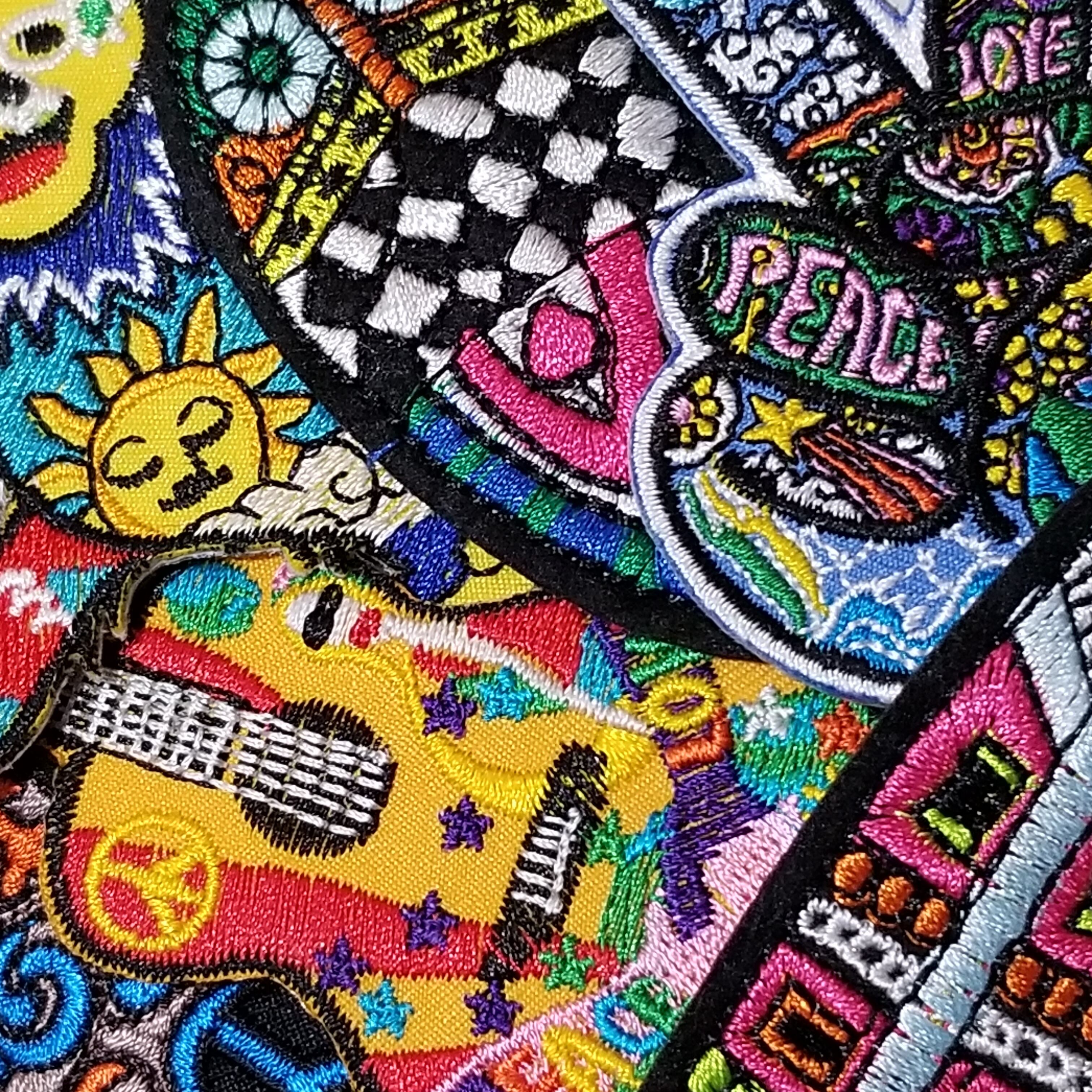 ワッペン＊ピースギターデッドフェザー＊ | ☆STREET HASSLE☆