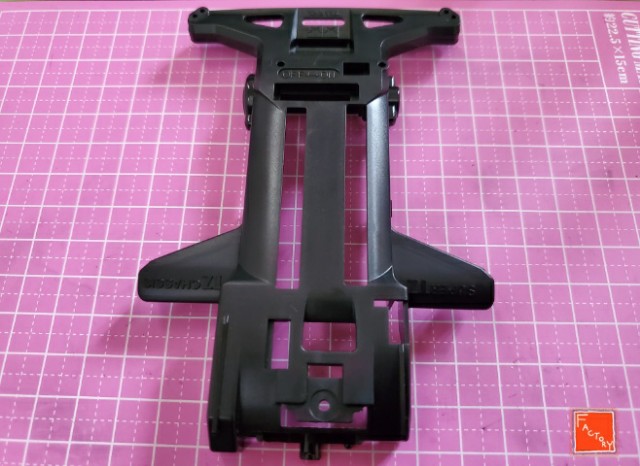 FMS2に電池落としを施してみる｡(スーパー2シャーシ改造)【奮闘記・第