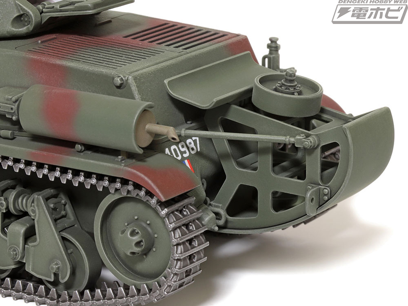 タミヤの1/35 ミリタリーミニチュアシリーズに「1/35 フランス軽戦車