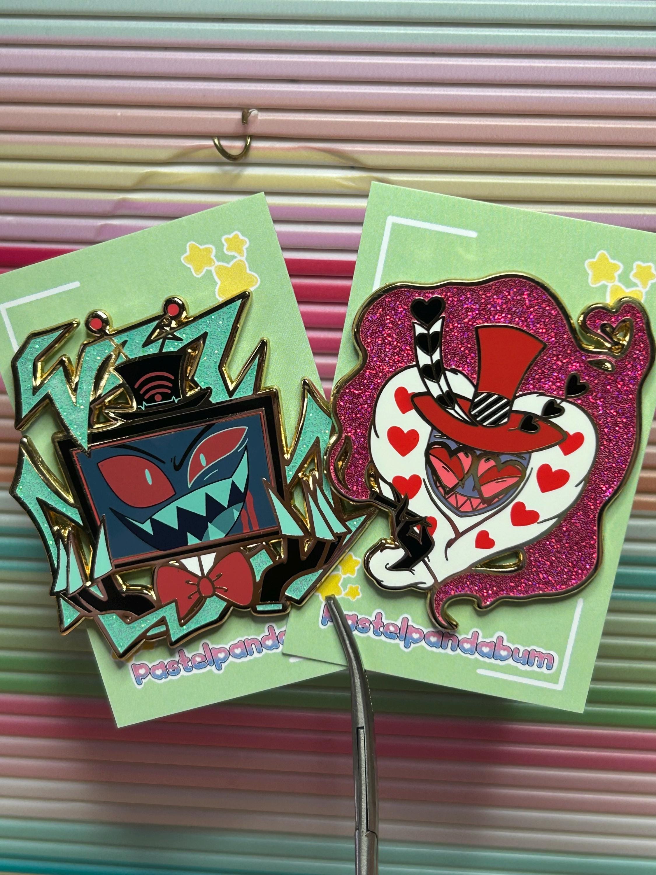 ハズビン ホテル - Vox & Valentino エナメル ピンバッジ - Etsy 日本