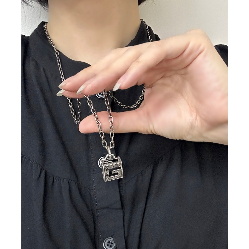 GUCCI グッチ ネックレス ユニセックス メンズ レディース スクエアG