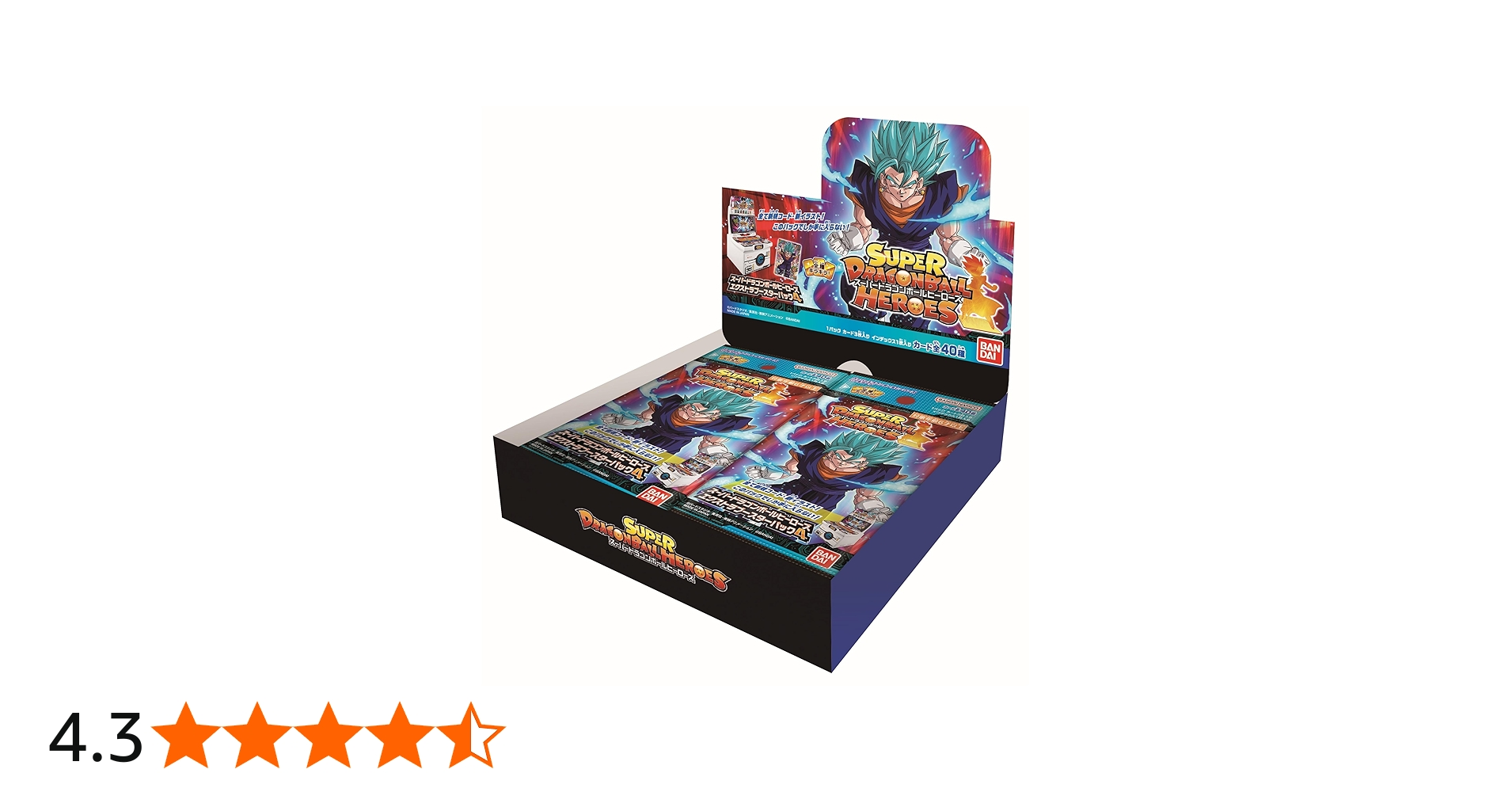 Amazon.co.jp: バンダイ (BANDAI) スーパードラゴンボールヒーローズ