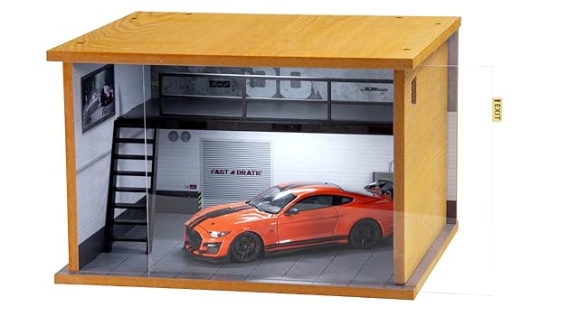 Amazon.com: cxiiuui 1/24 Scale Display Case Diecast Parking Garage