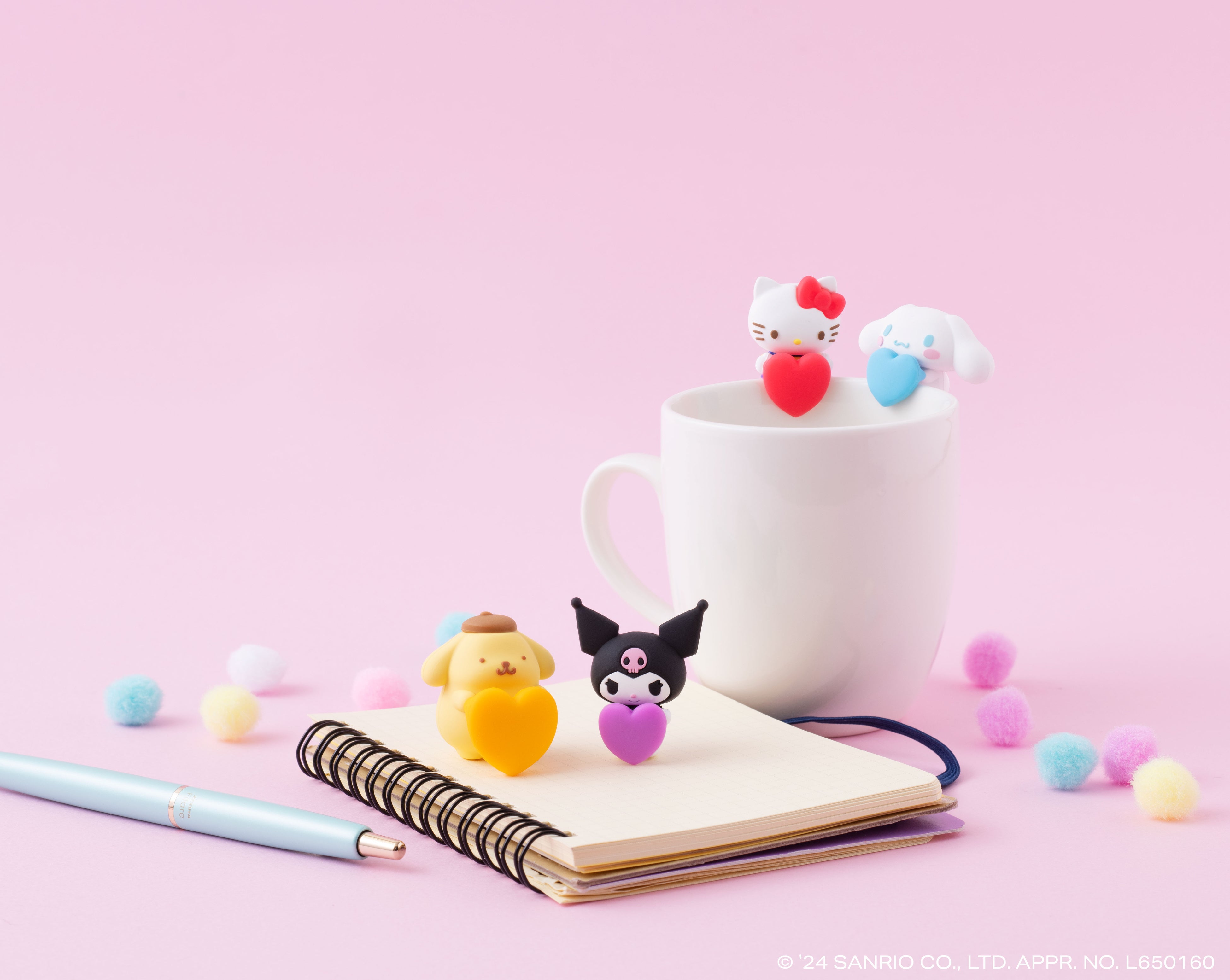 PCやマグカップなどにひっかけてかわいい！ガシャポン®新フィギュア