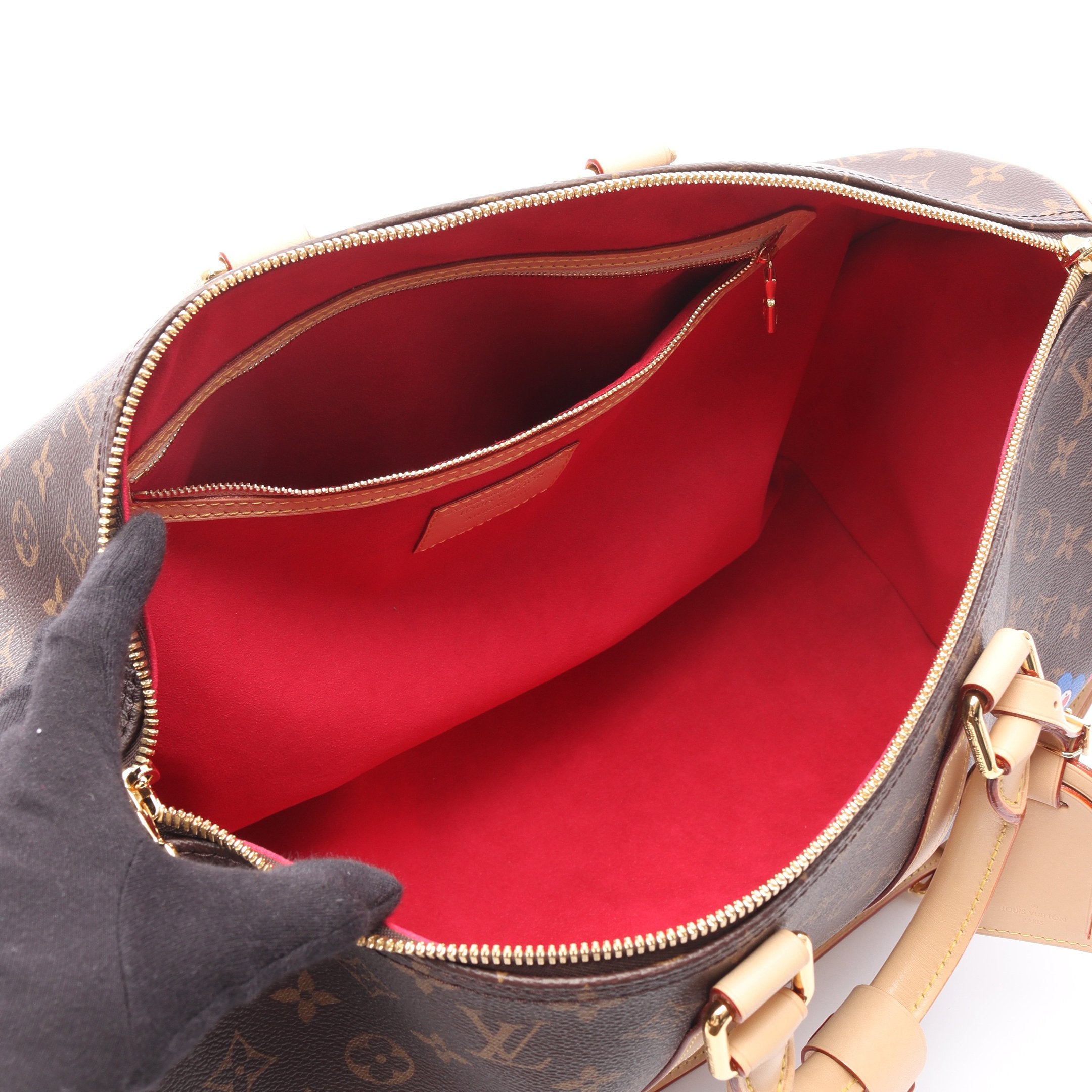 LOUIS VUITTON × 村上隆 キーポル バンドリエール45 モノグラム