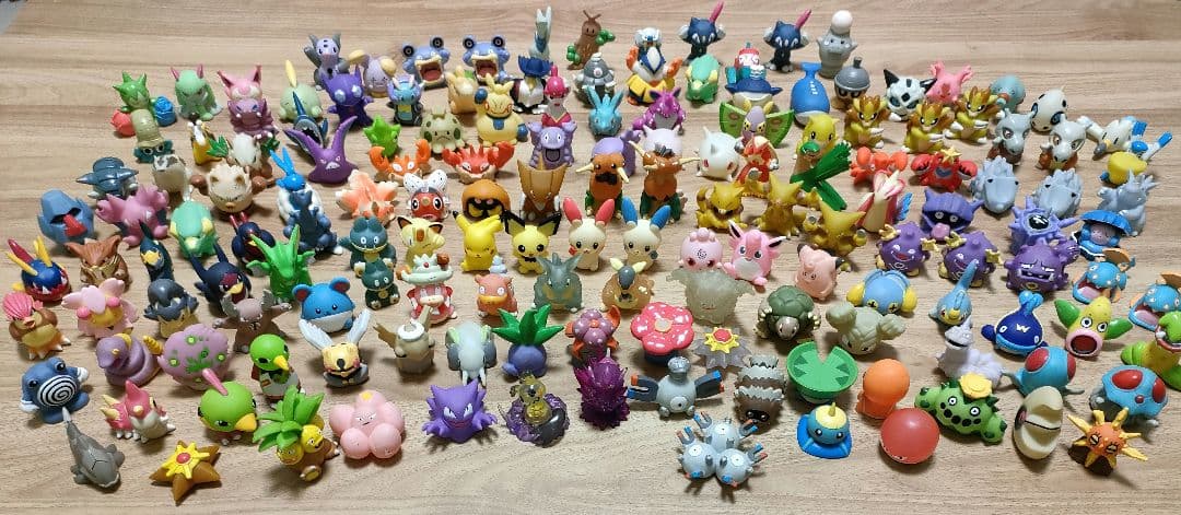 ポケモン　キッズ　指人形　キメワザ　まとめ売り　155体