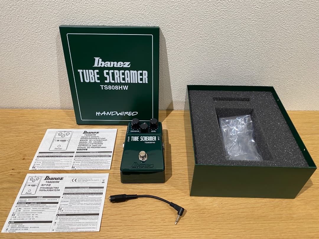 【未使用】Ibanez TS808 HW Tube Screamer Ibanez TS-808 TUBE SCREAMER アイバニーズ チューブスクリーマー : 愛
