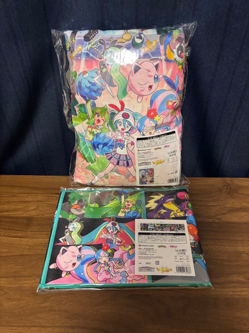 ポケミクのブランケットとマフラータオルのセット ポケモンセンター限定 マフラータオル ポケミク18 Harmony Stage