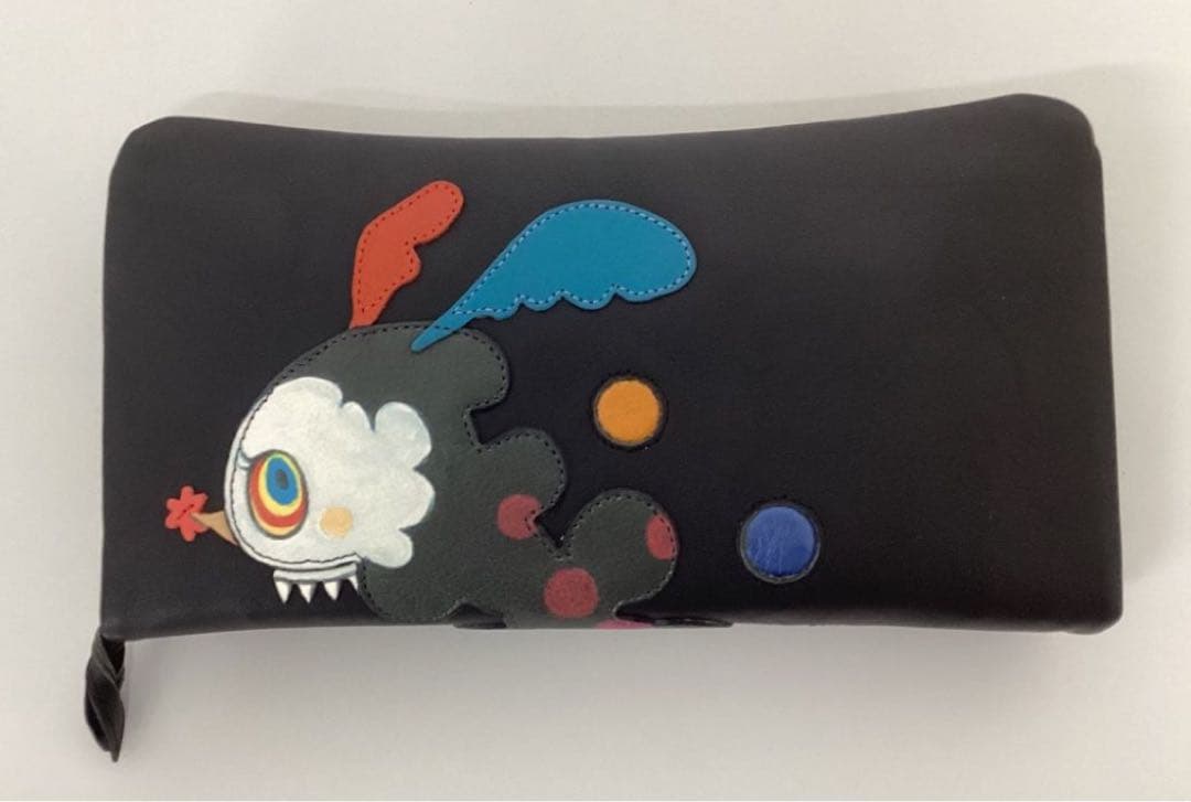 まどかマギカ べべ 逃走中 本革財布 未使用 moz（モズ） 財布 がま口 長財布 レディース 本革 ながさいふ お財布