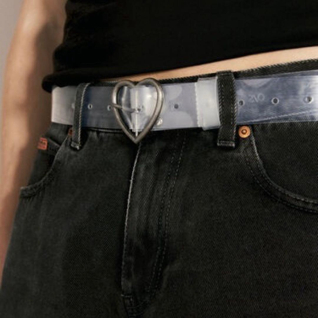 新品タグ付き　martine rose charm belt
