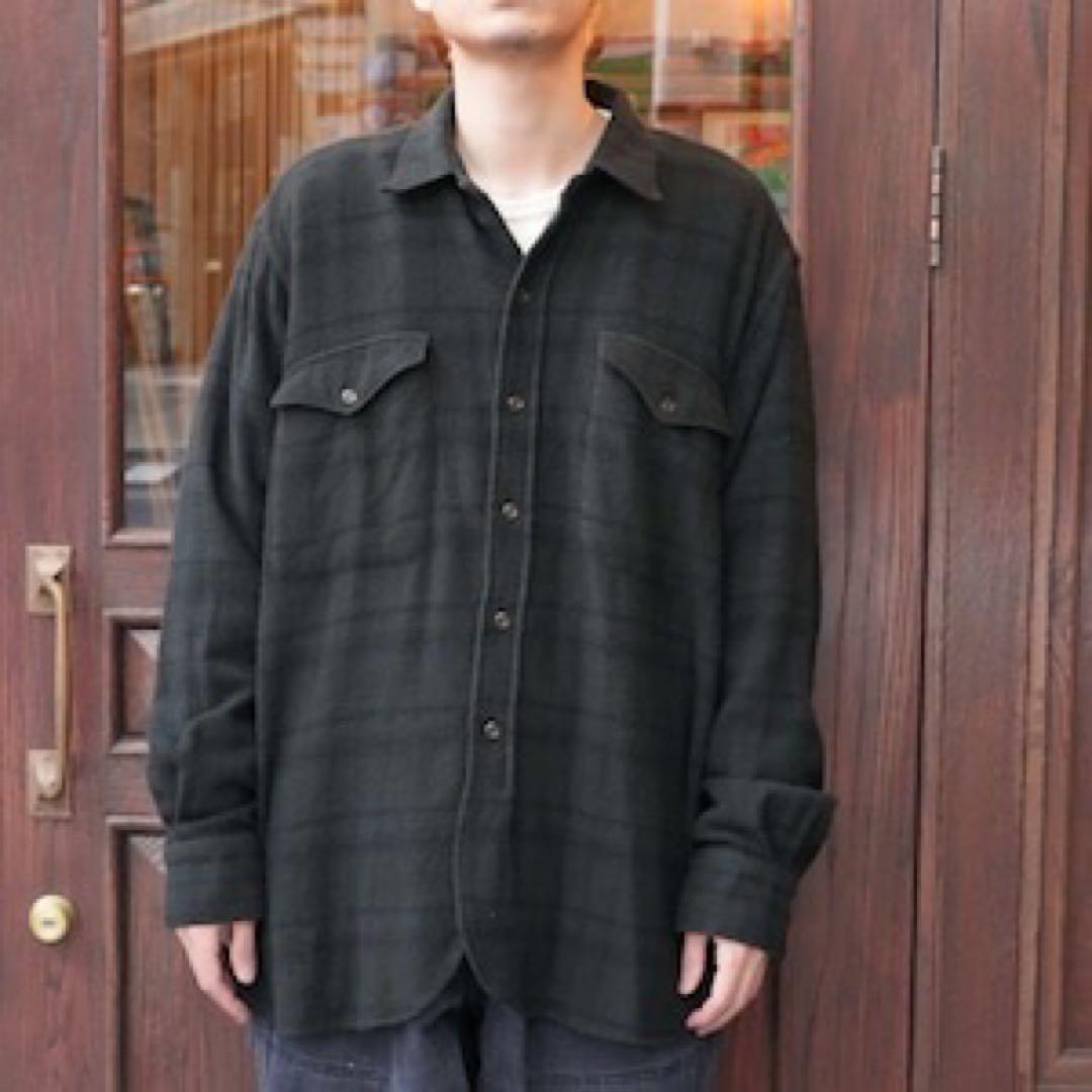 トップス MAATEE&SONS 25AW CASHEMERE NEL SHIRTS 2 2025 A/W】【MAATEE&SONS マーティーアンドサンズ】 CASHEMERE NEL
