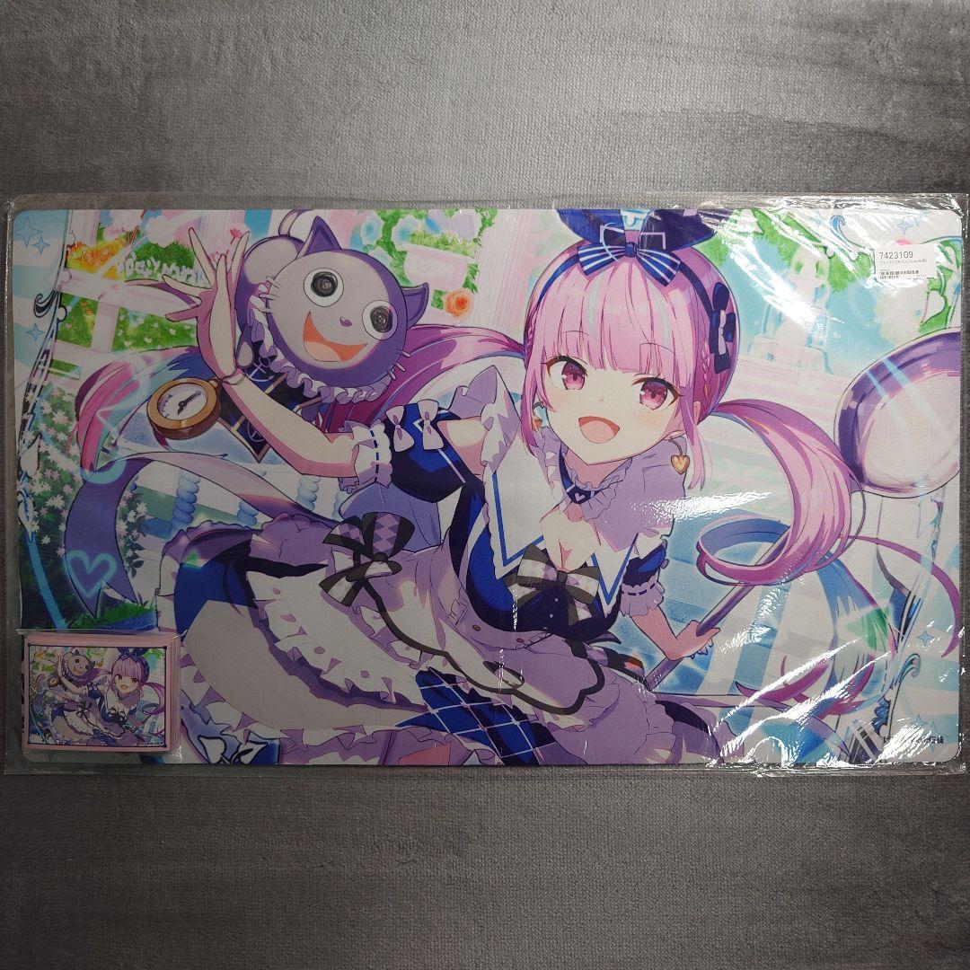 α3 ホロライブ ねこ&不思議の国のアリス 湊あくあ スリーブ&プレイマット ホロライブ」湊あくあ スリーブ 新品未使用品の通販 りりーす