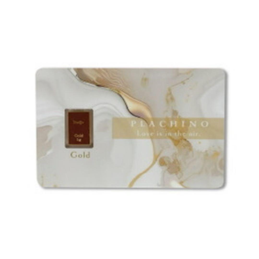 PLACHINO Gold 1g マーブルデザインカード